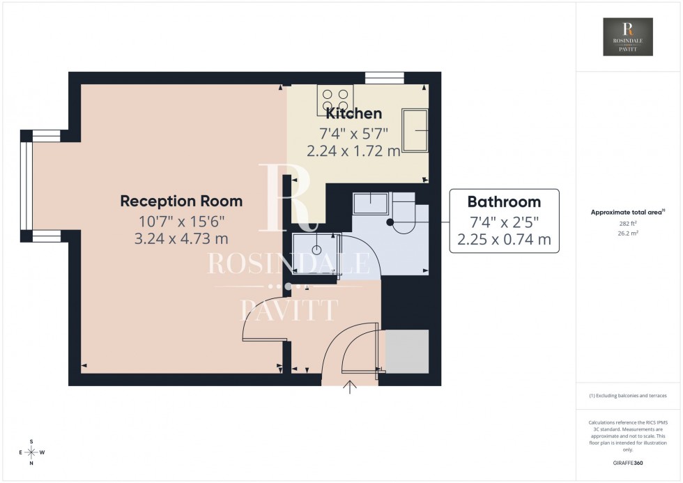 Floorplan for Violet Close, Wallington, SM6