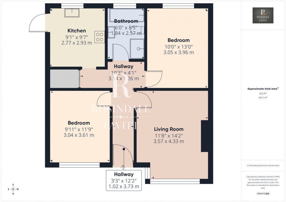 Floorplan for Melbourne Road, Wallington, SM6
