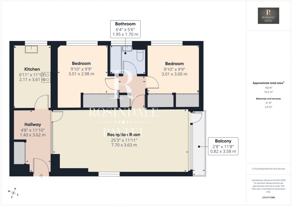 Floorplan for Shirley Road, Wallington, SM6