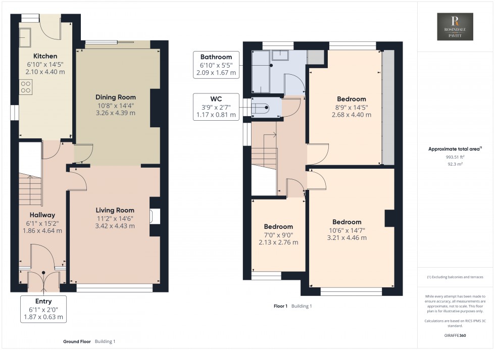 Floorplan for Beddington