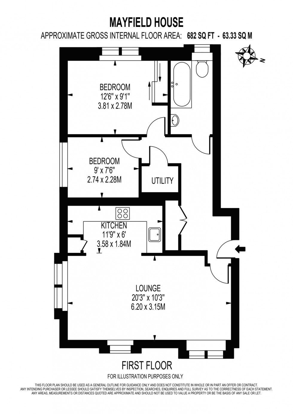 Floorplan for Carshalton