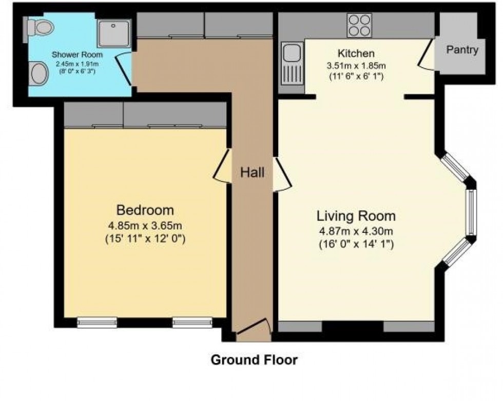 Floorplan for Wallington