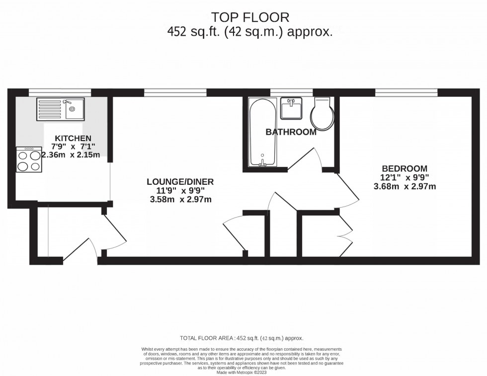 Floorplan for Wallington