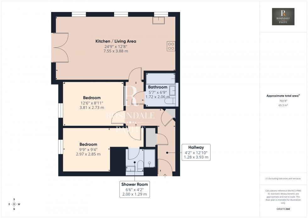 Floorplan for Damson Way, 4 Damson Way, Carshalton On The Hill
