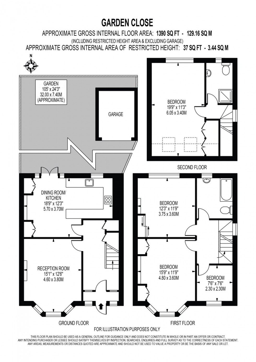 Floorplan for Wallington