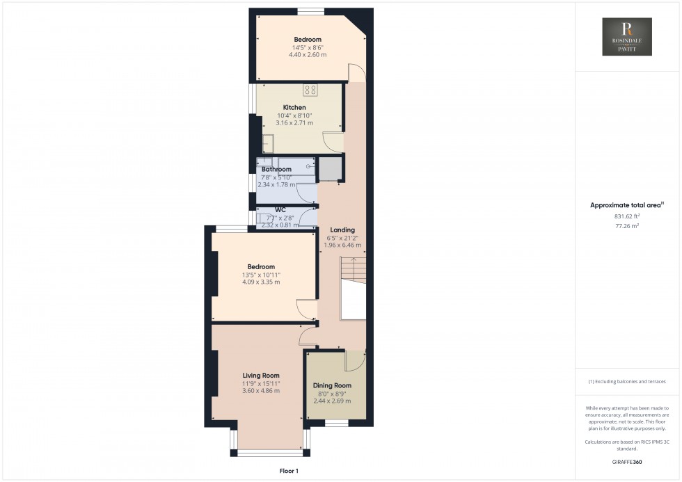 Floorplan for Wallington