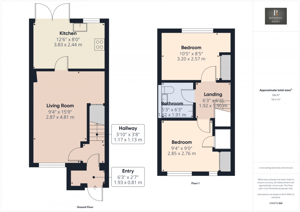 Floorplan for Beddington