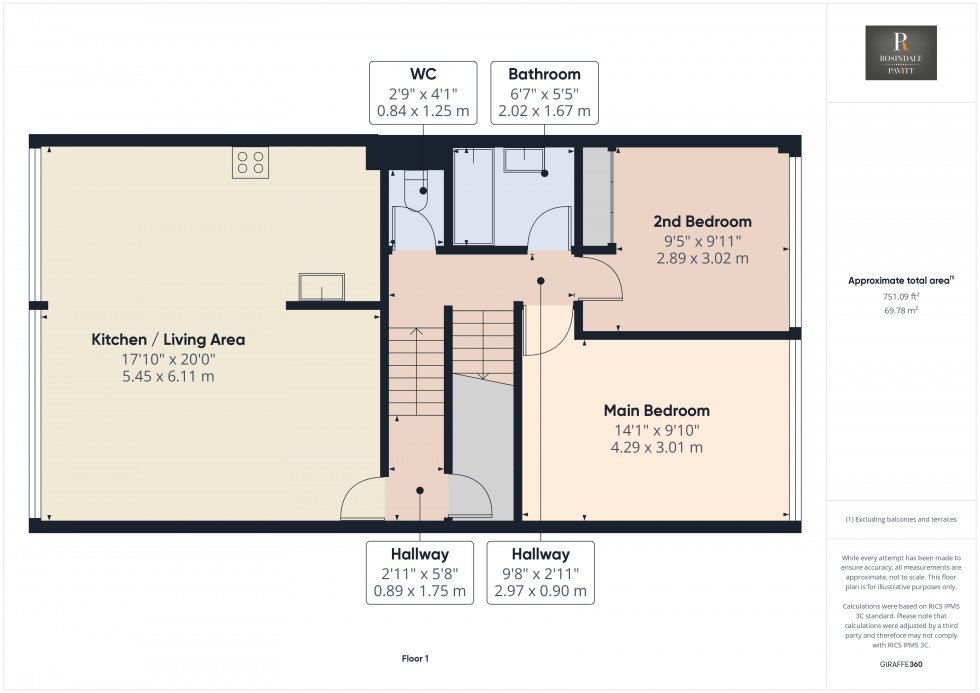 Floorplan for Beddington