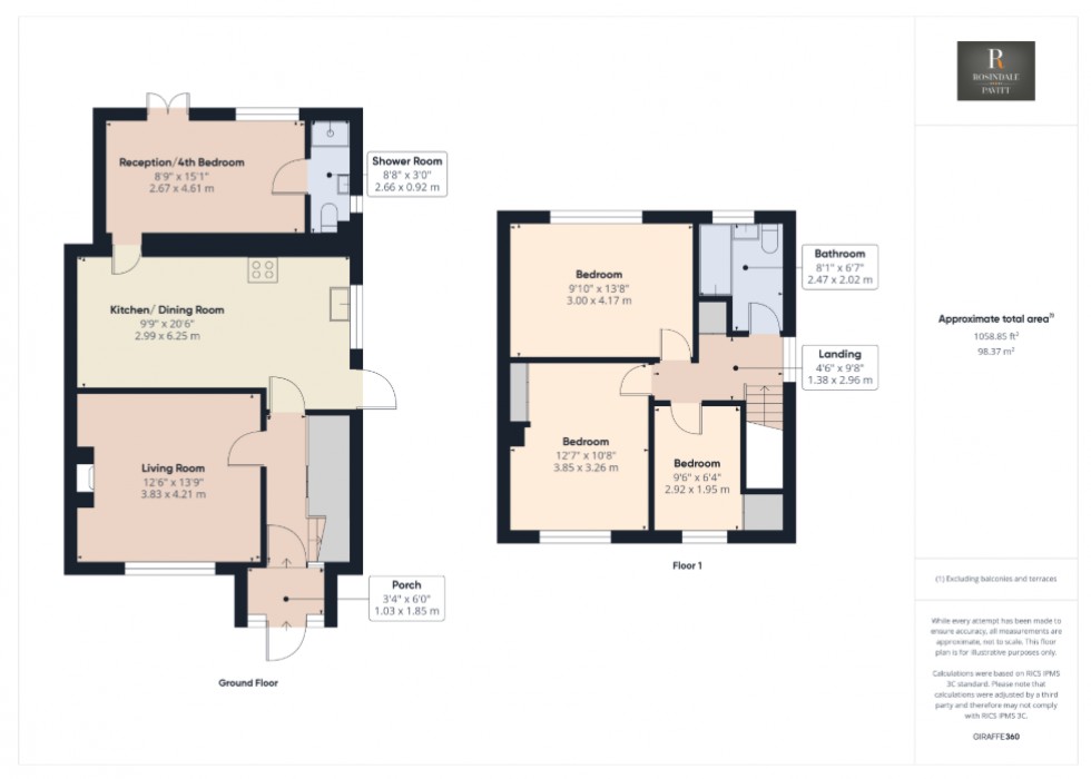 Floorplan for Beddington
