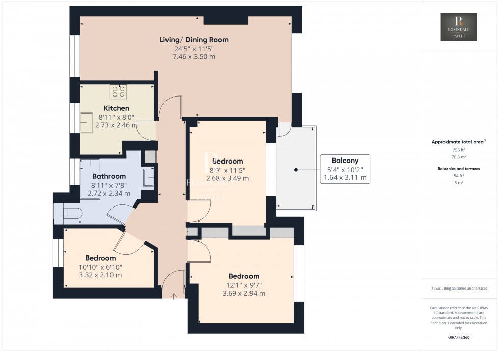 Floorplan for Wallington