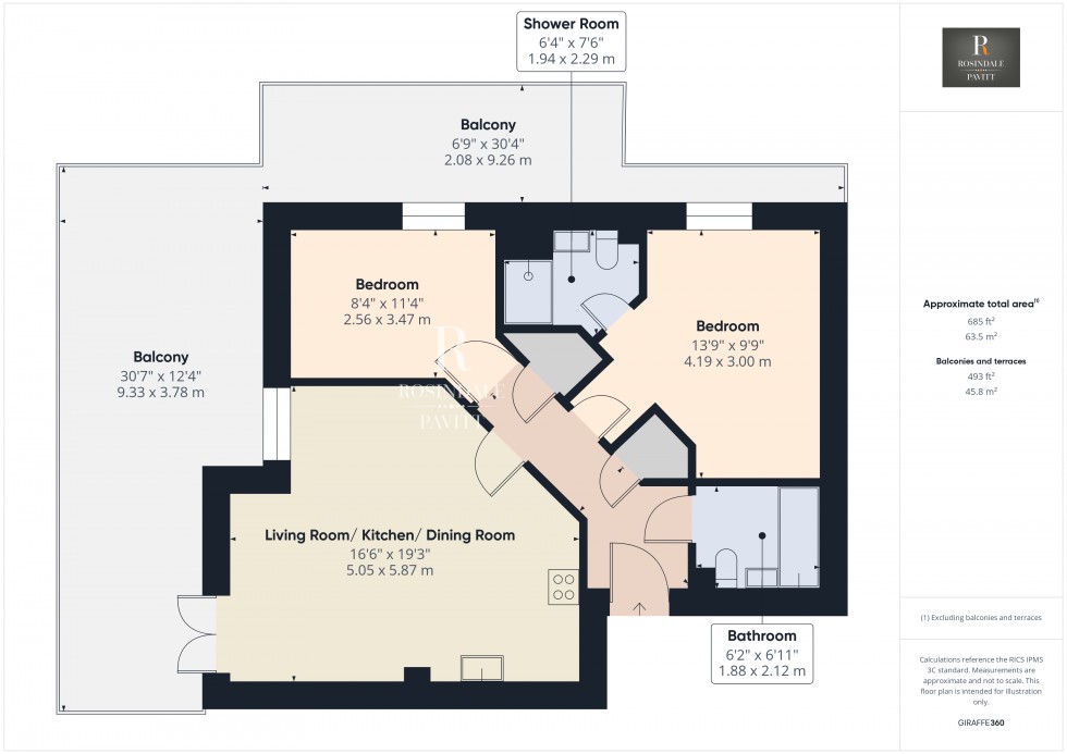 Floorplan for Wallington