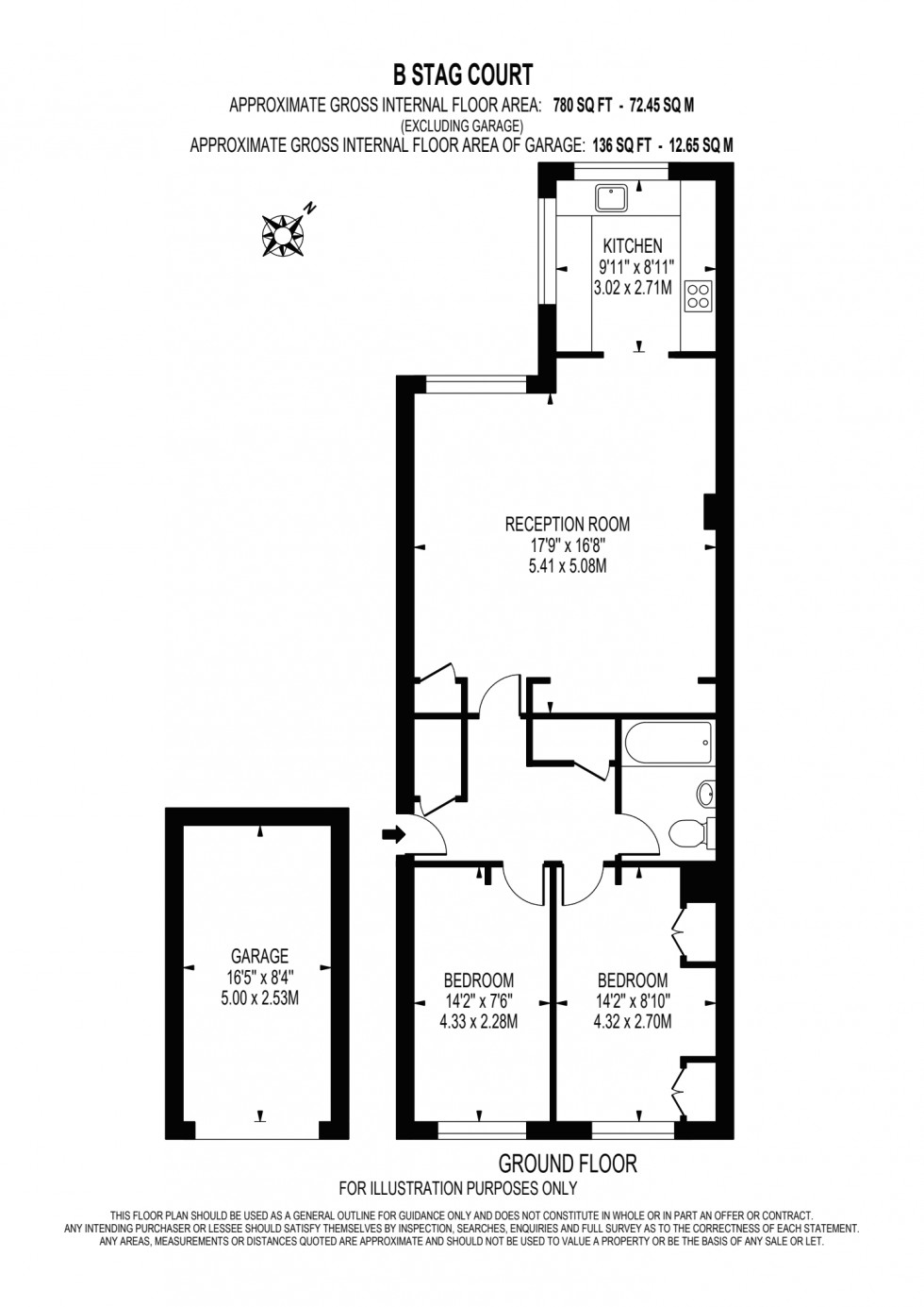 Floorplan for Wallington
