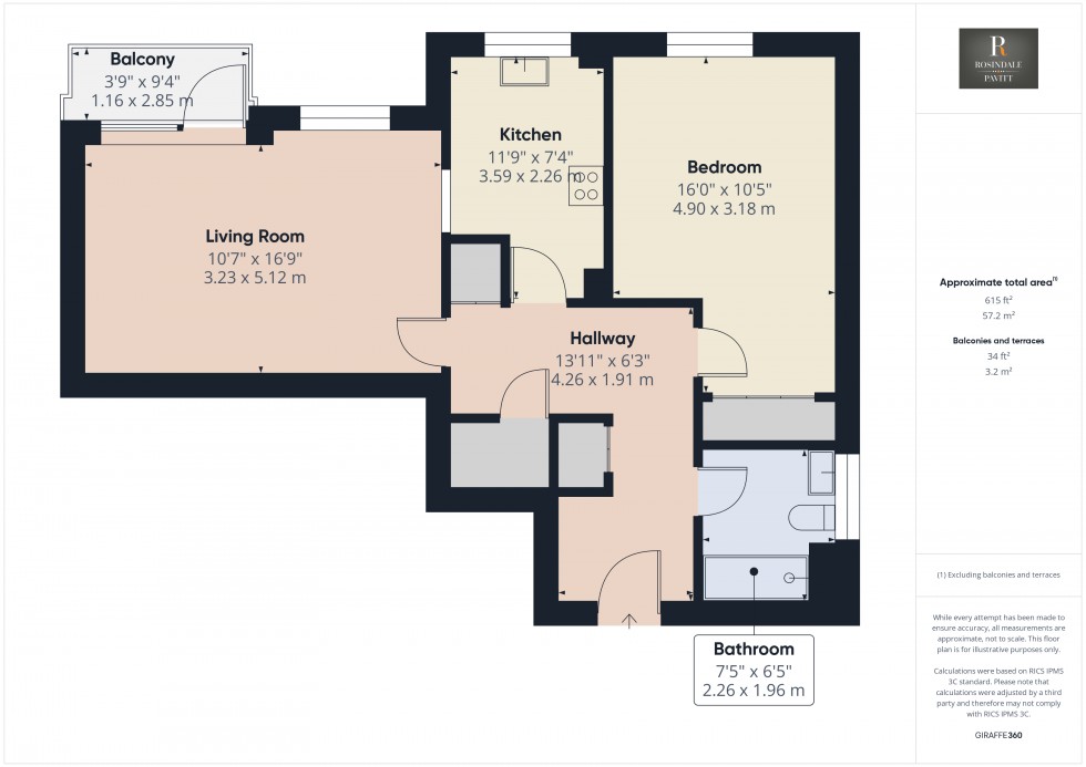 Floorplan for Wallington