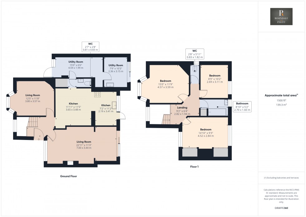 Floorplan for Purley
