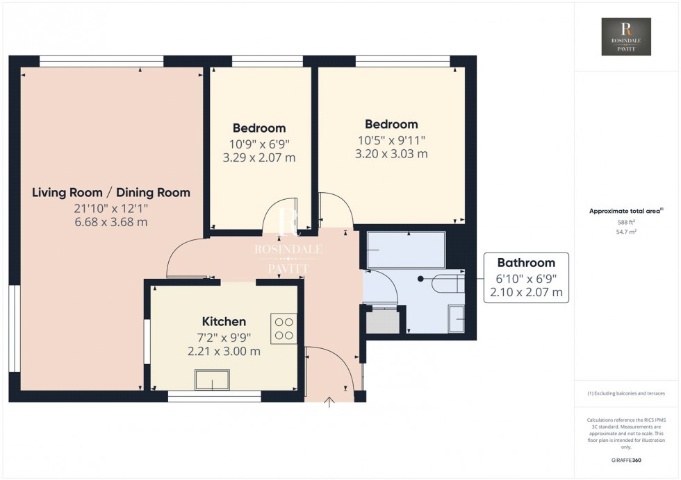 Floorplan for Beddington