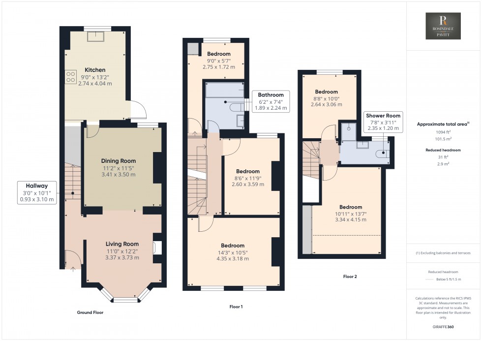 Floorplan for Wallington