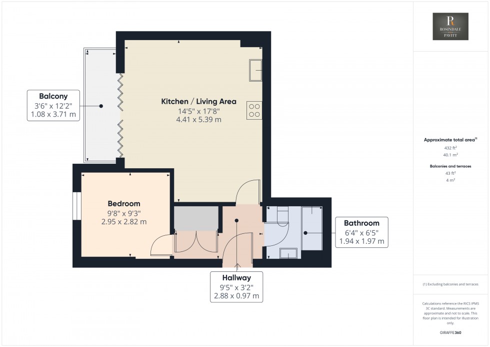 Floorplan for Coulsdon