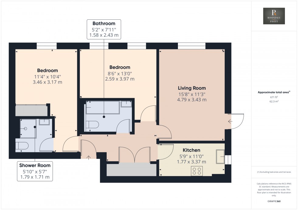 Floorplan for Carshalton