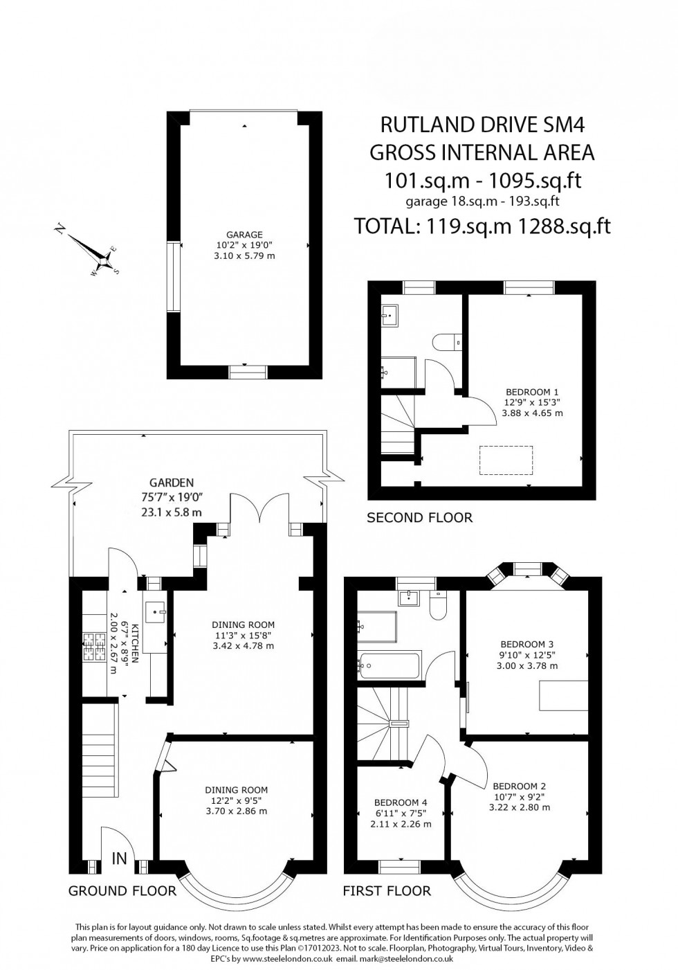 Floorplan for Morden