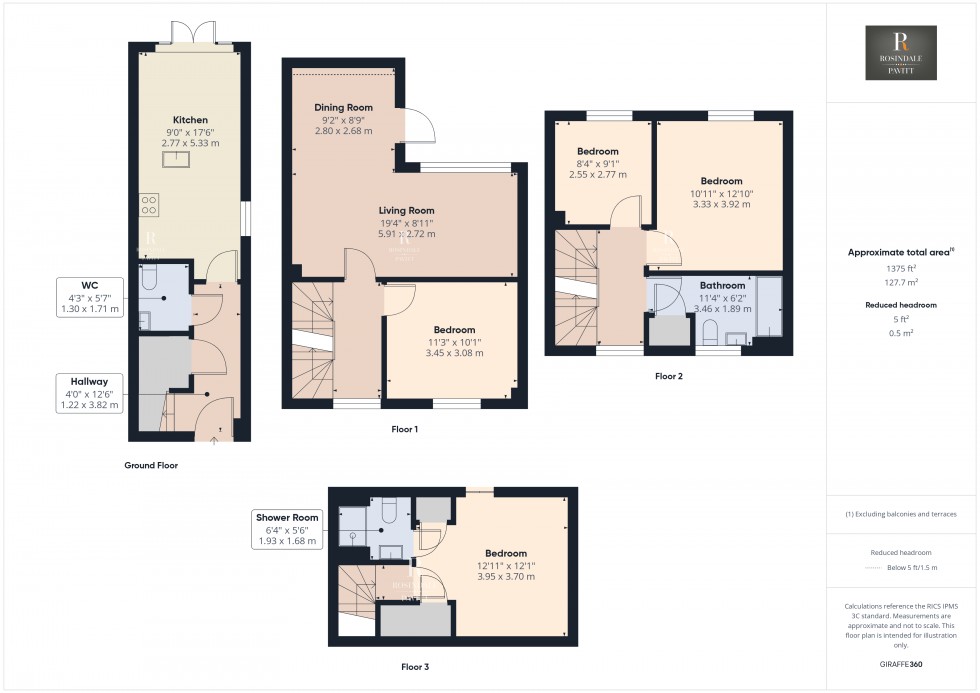 Floorplan for Wallington