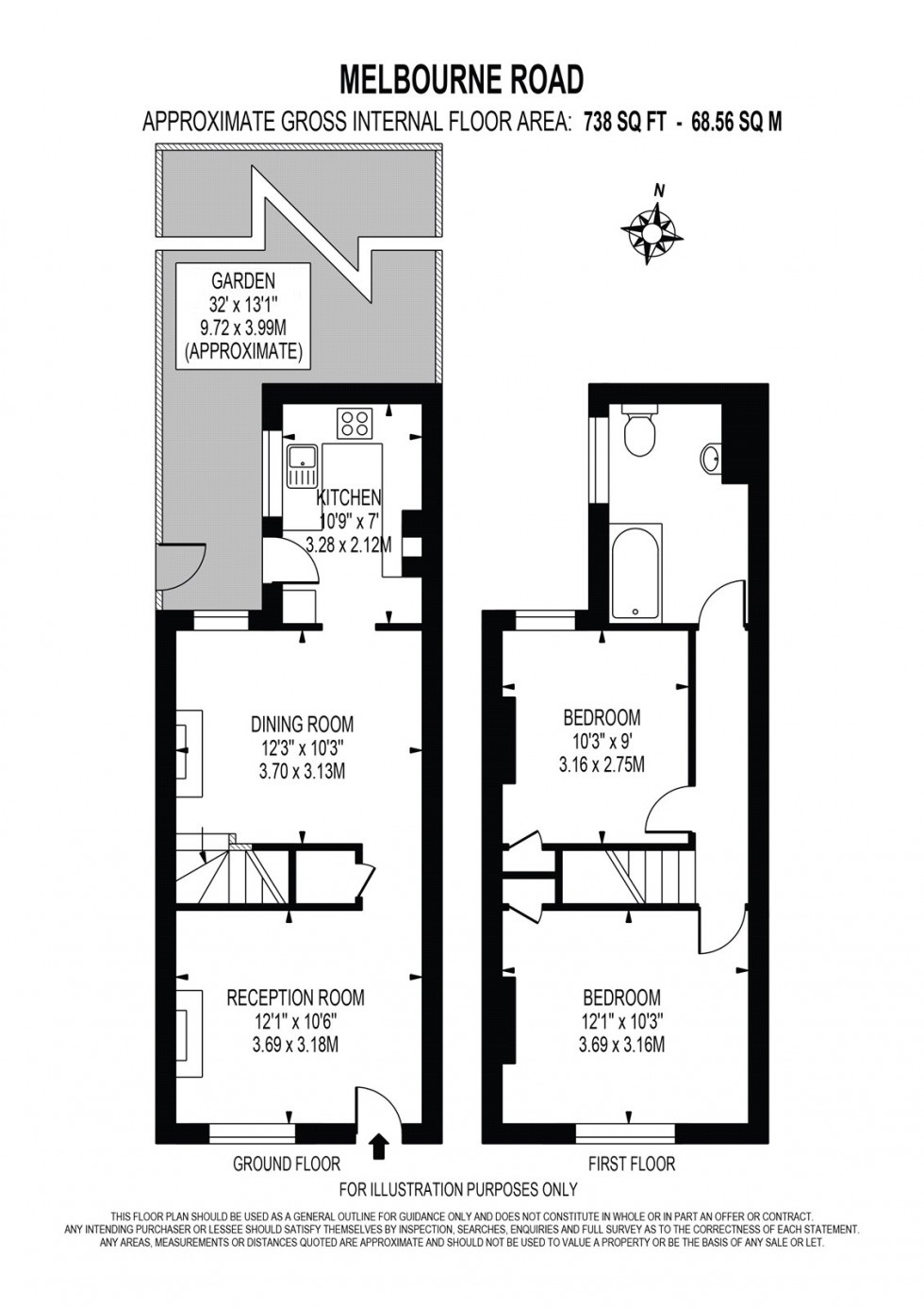 Floorplan for Wallington