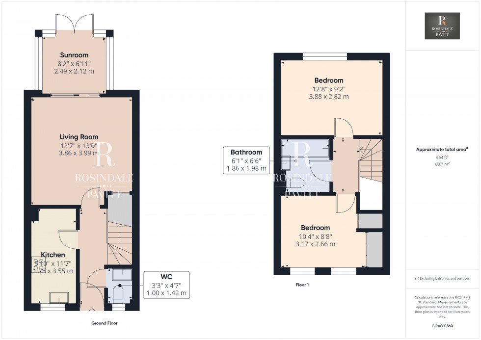 Floorplan for Mitcham