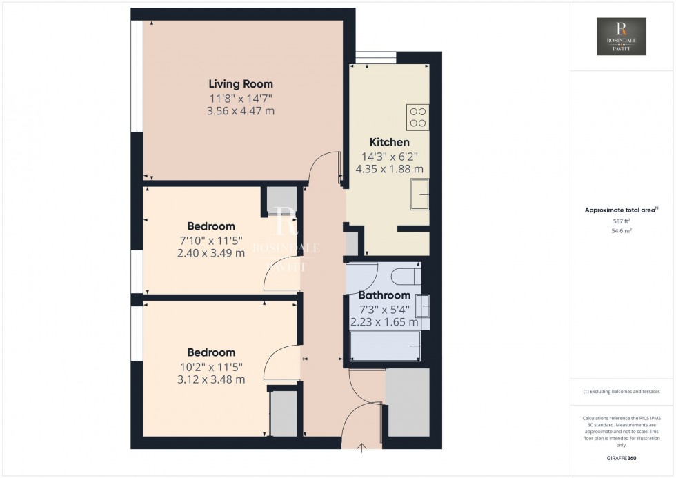 Floorplan for Stanley Road, Carshalton, SM5