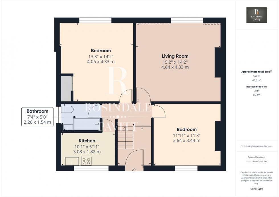 Floorplan for Queens Road, Wallington, SM6