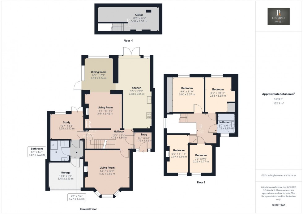 Floorplan for Hinton Road, Wallington, SM6