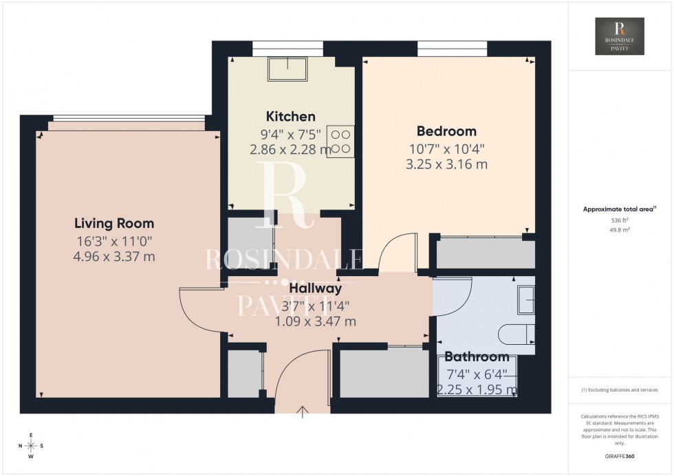 Floorplan for Willow Road, Wallington, SM6