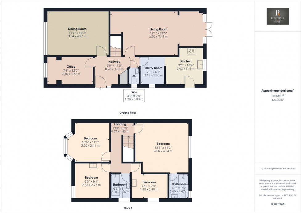 Floorplan for Stafford Road, Wallington, SM6