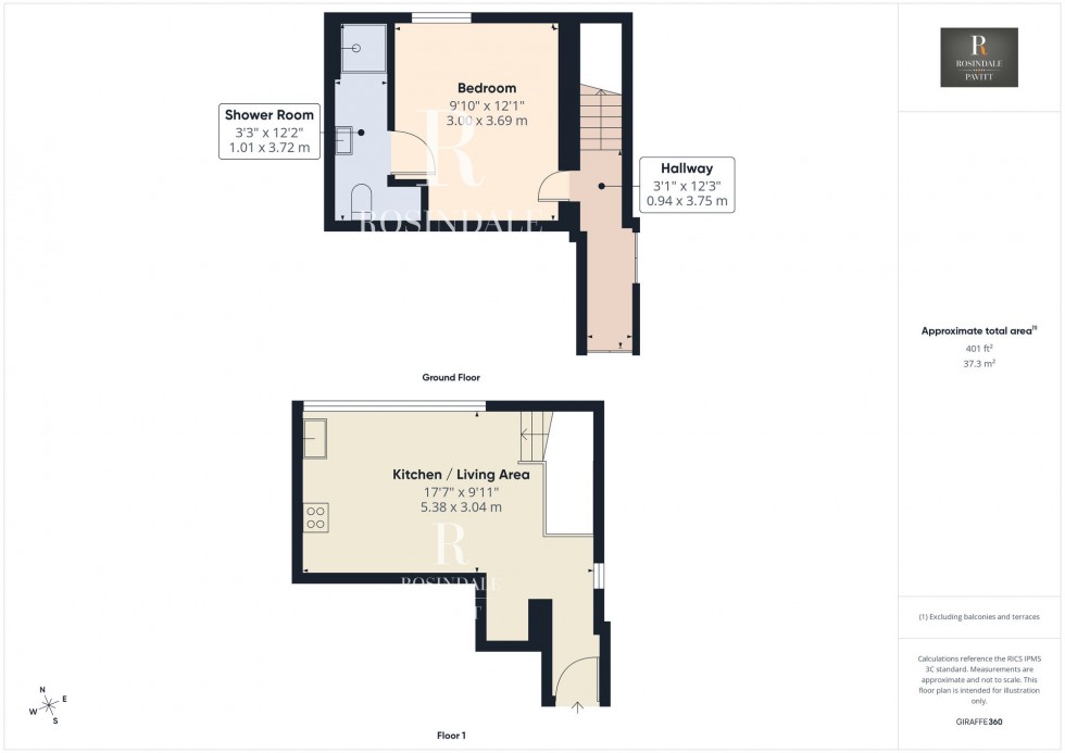 Floorplan for Carshalton Road, Blythewood Court, SM1