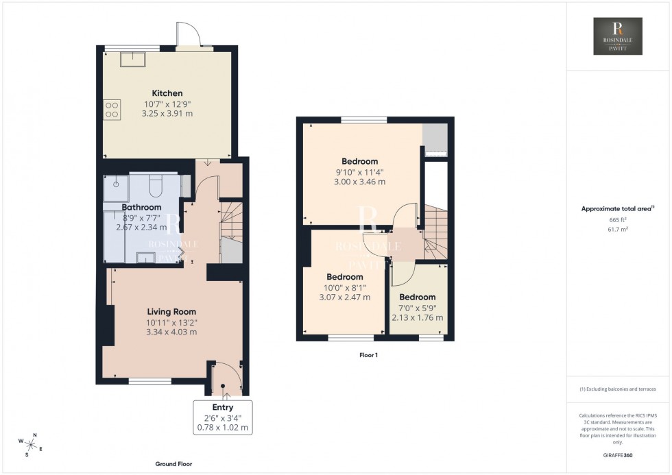 Floorplan for Shaftesbury Road, Carshalton, SM5