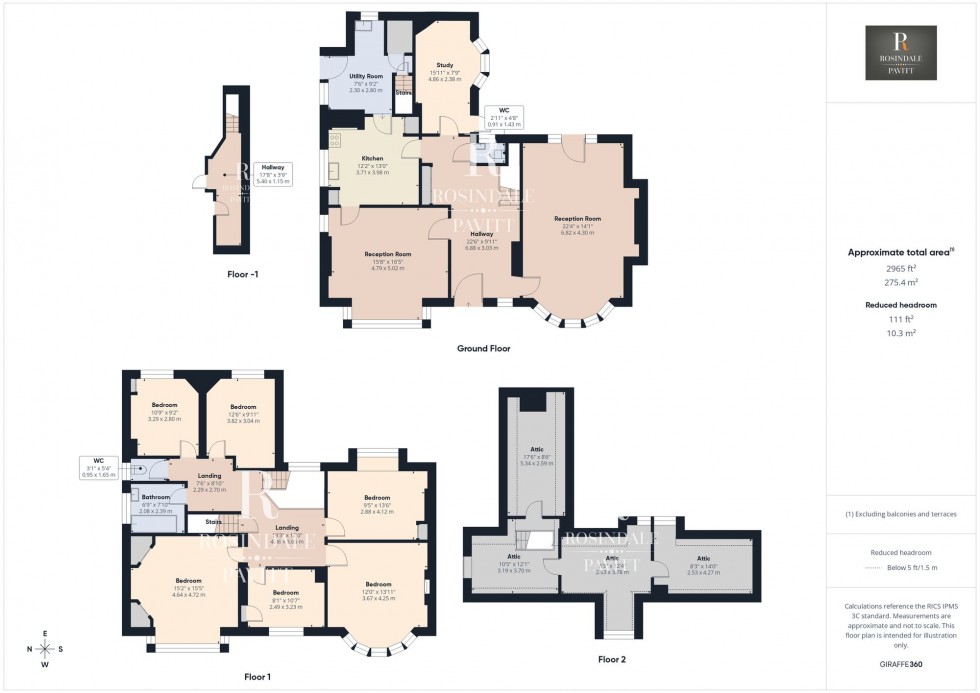 Floorplan for Park Hill Road, Wallington, SM6