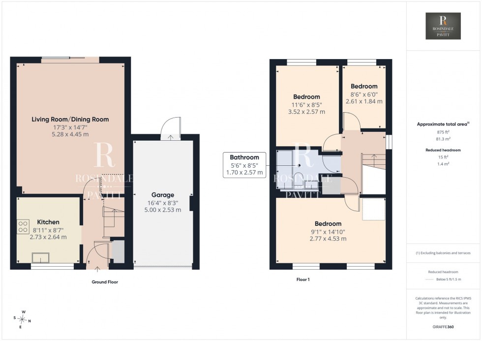Floorplan for Wolseley Road, Mitcham, CR4
