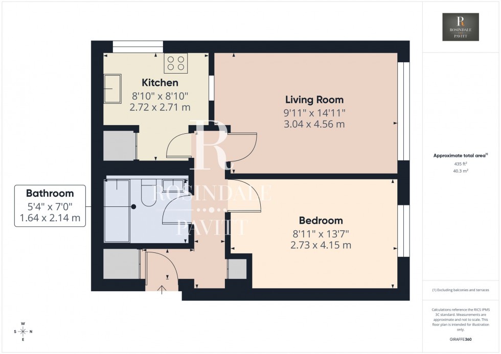 Floorplan for Brambledown Road, Wallington, SM6