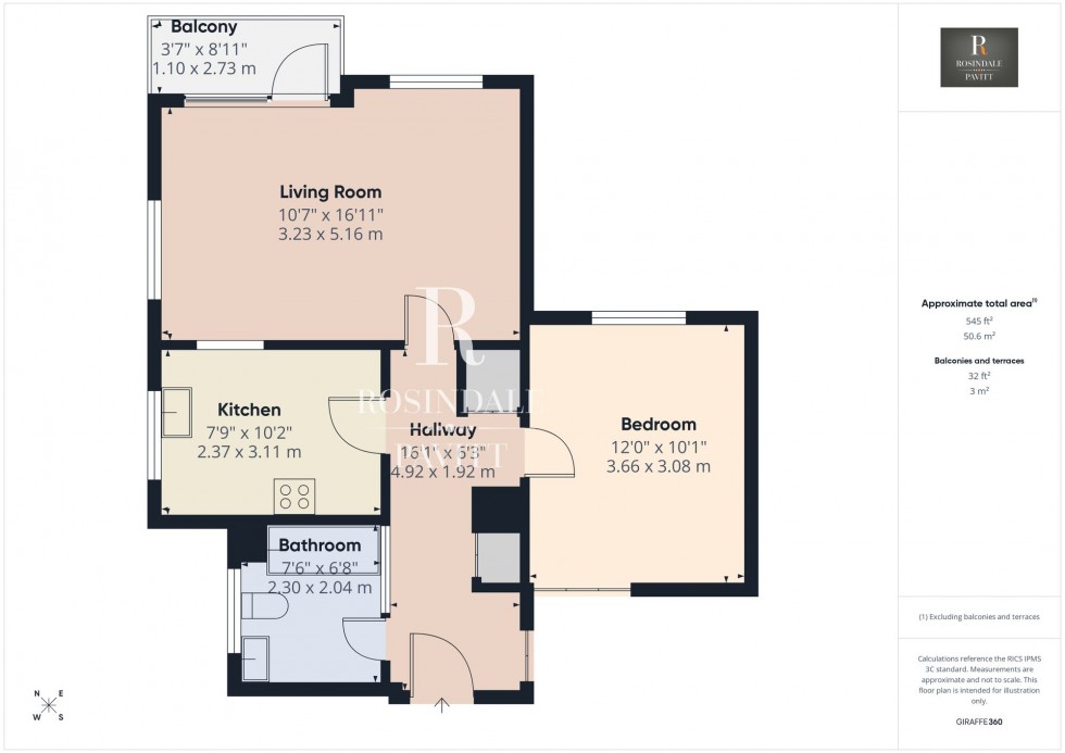 Floorplan for Hendfield Court, Beddington Gardens, SM6