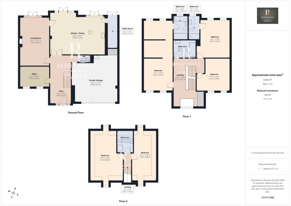 Floorplan for How Lane, Chipstead, CR5