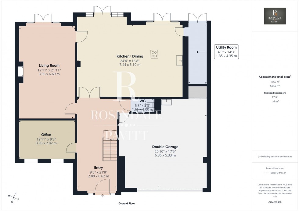 Floorplan for How Lane, Chipstead, CR5