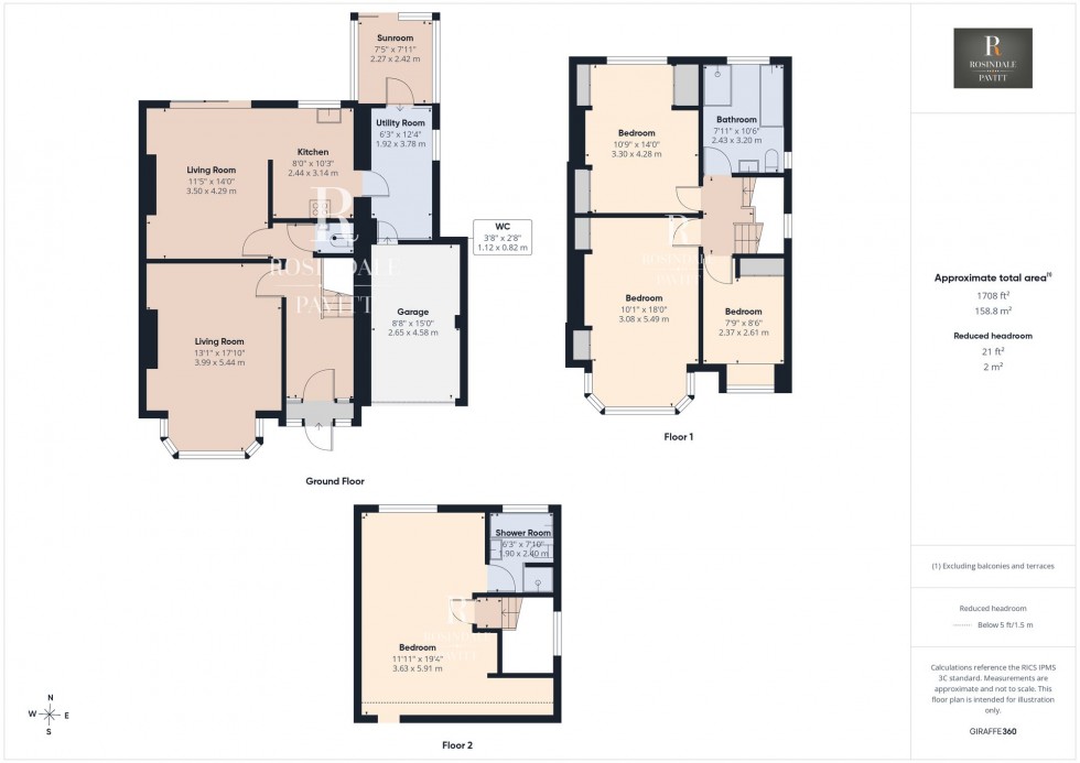 Floorplan for Stanley Park Road, Wallington, SM6