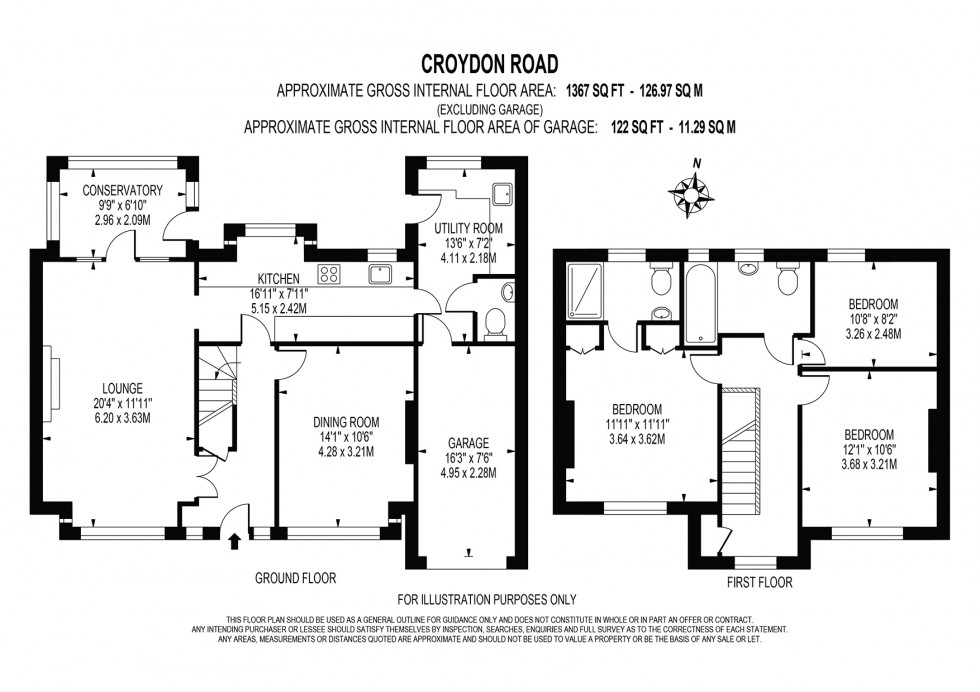 Floorplan for Beddington